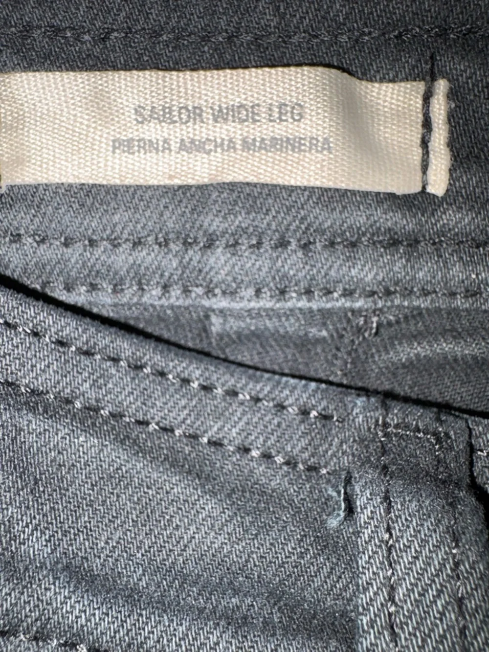 Target Universal Thread Sailor Wide Leg High-Rise Black Women's Jeans Size 6 - Picture 10 of 11